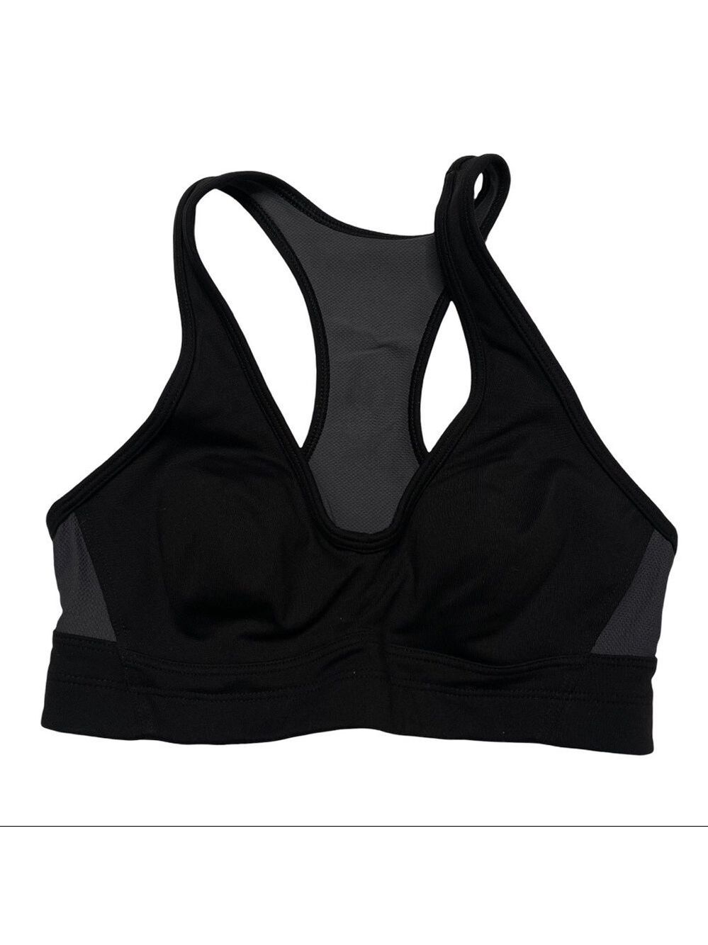 Victoria’s Secret Sports Bra Underwire Black Stretch Support Activewear Core